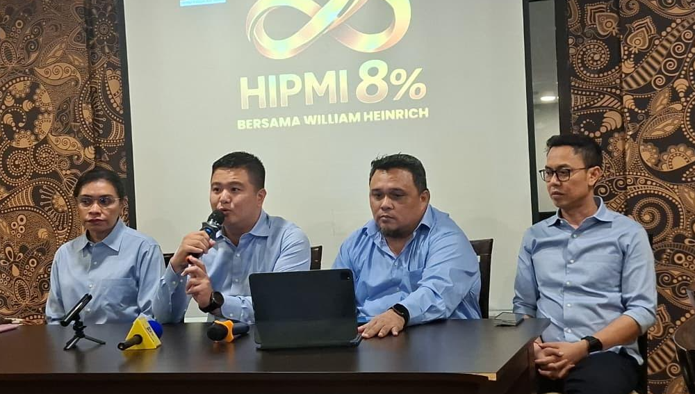 Bakal calon Ketua Umum BPP HIPMI William Heinrich. (BeritaNasional/Bachtiarudin)
