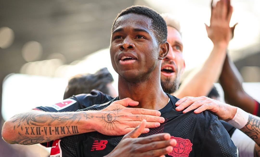 Penggawa Bayer Leverkusen Christian Kofane. (Foto/Instagram Christian Kofane)