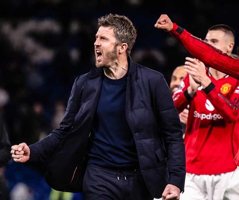 Manajer Interim Manchester United Michael Carrick (Foto/Manchester United)