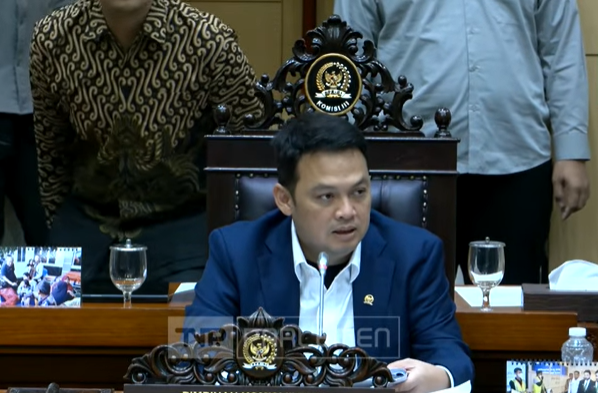 Wakil Ketua Komisi III DPR Dede Indra Permana. (BeritaNasional/YT TVR Parlemen)
