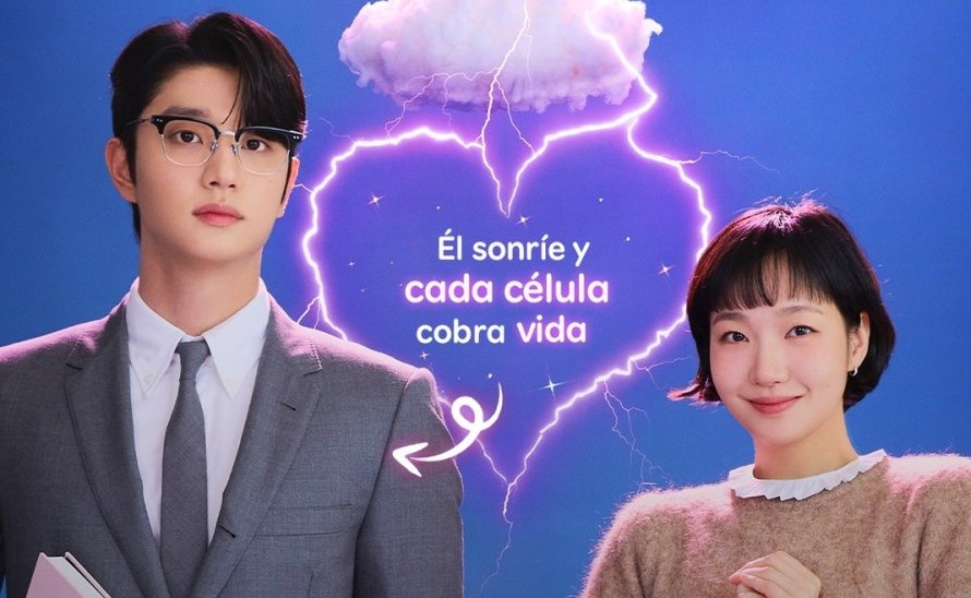 Kim Go Eun (kanan) dan Kim Jae Won (kiri) dalam poster Yumi's Cell 3. (BeritaNasional/IG TVING)
