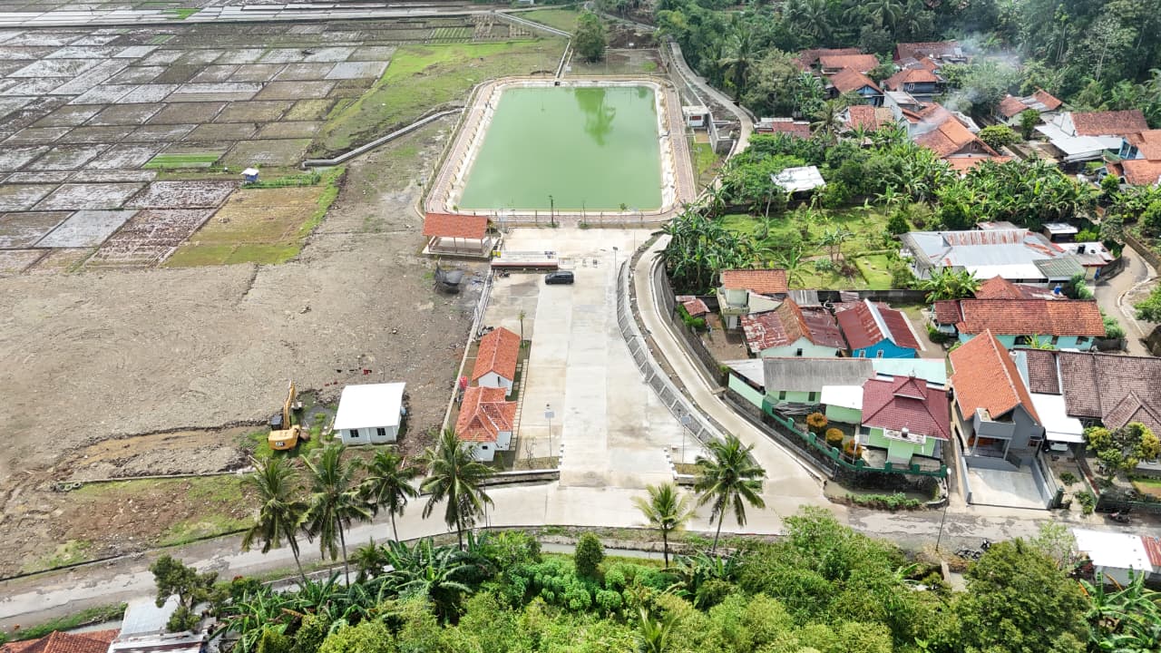 Embung Kedunggede dan Kejawar Jawa Tengah. (BeritaNasional/KemenPU)