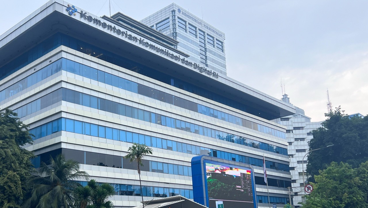 Gedung Kemkomdigi. (Foto/doc. Kemkomdigi)