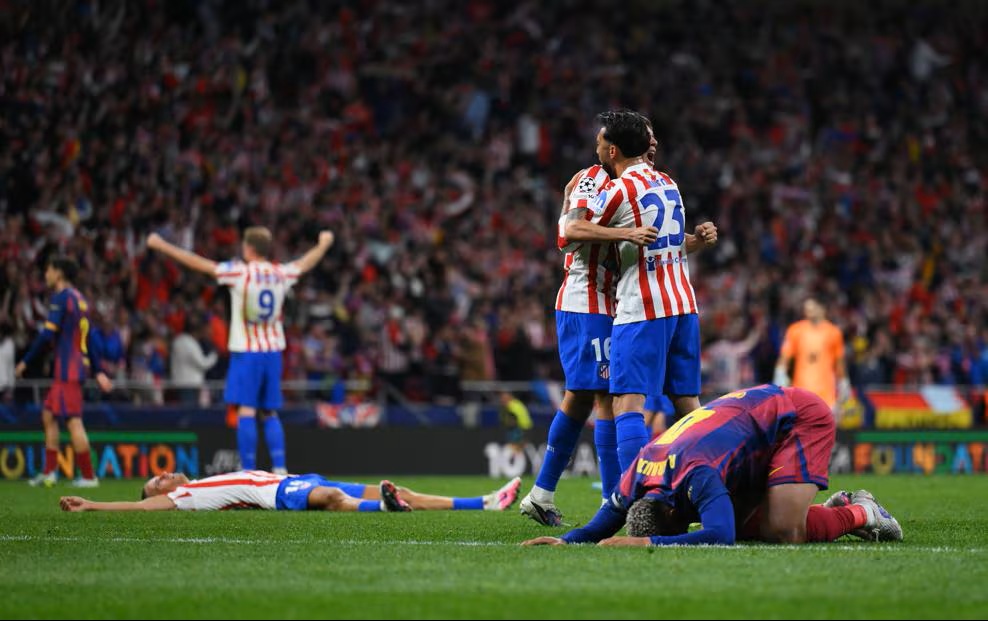 Hasil Liga Champions Semalam: PSG Kalahkan Liverpool, Atlético Singkirkan Barcelona. (Foto/uefa.com)