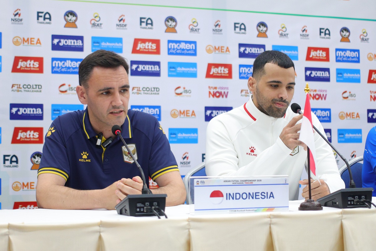 Pelatih Timnas Indonesia Hector Souto. (Foto/Federasi Futsal Indonesia)