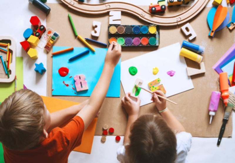Ilustrasi anak di daycare. (Foto/Pixabay)