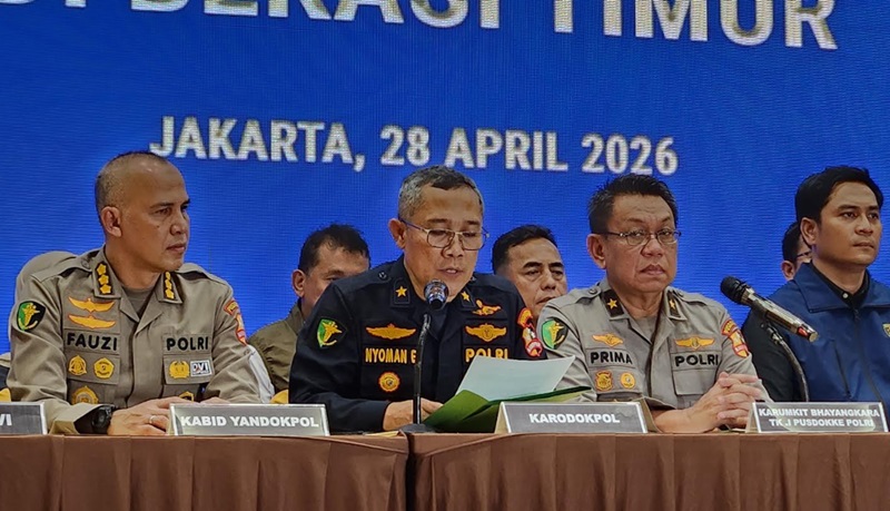 Tim Disaster Victim Identification (DVI) Polri berhasil dentifikasi seluruh korban tewas kecelakaan KA (Beritanasional/Panji)