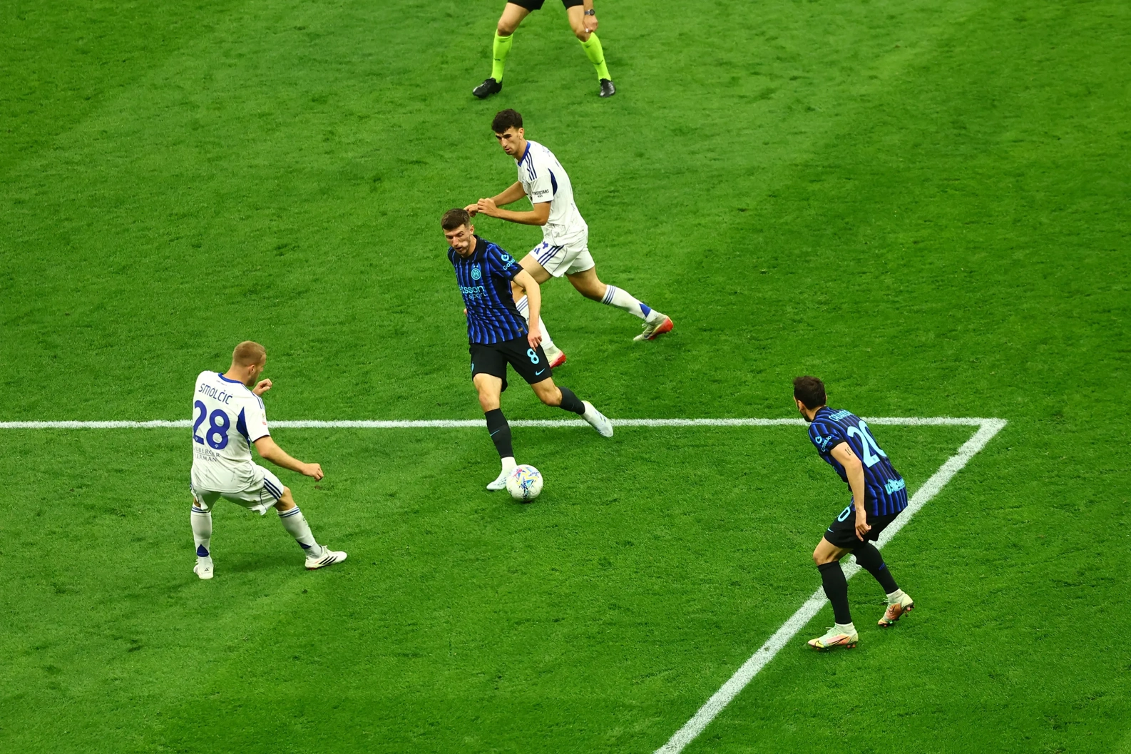 Inter Milan vs Como di Coppa Italia. (Foto/Inter Milan).