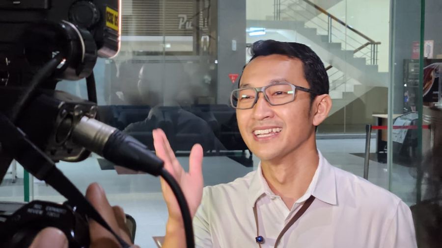 Juru Bicara KPK Budi Prasetyo (Beritanasional/Panji Septo)