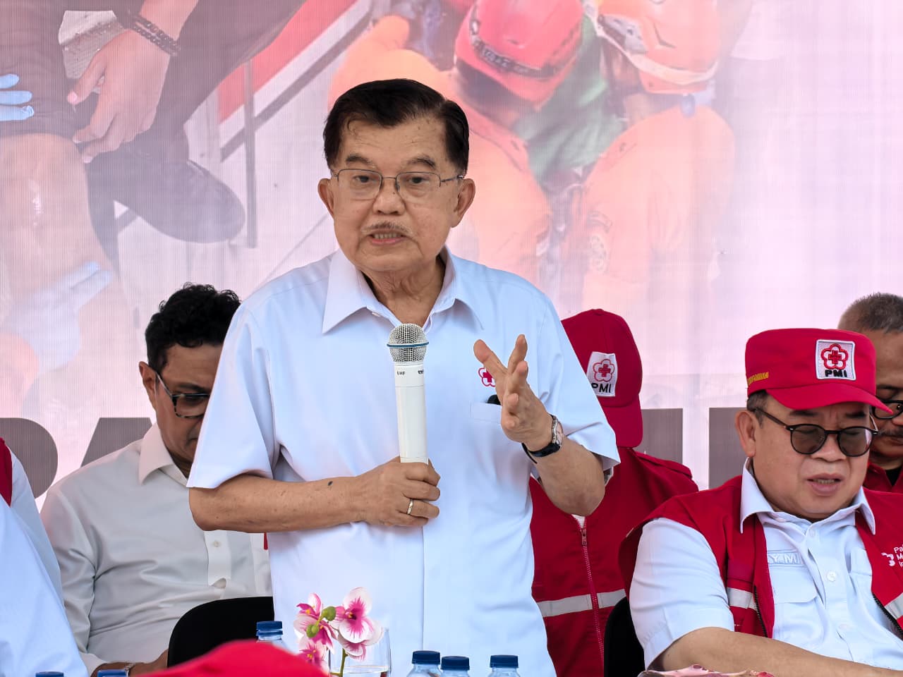 Ketua Umum Palang Merah Indonesia (PMI) Jusuf Kalla. (BeritaNasional/istimewa)