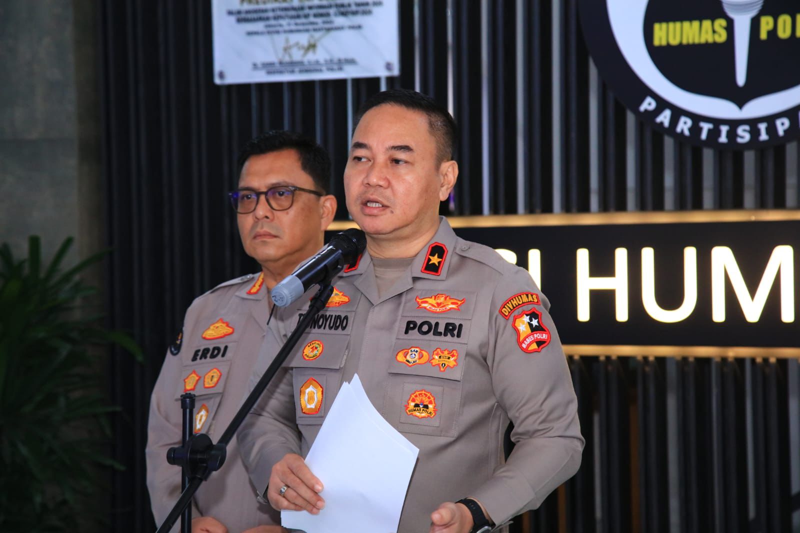 Karopenmas Divhumas Polri Brigjen. Pol Trunoyudo Wisnu Andiko. (Foto/Humas Polri)