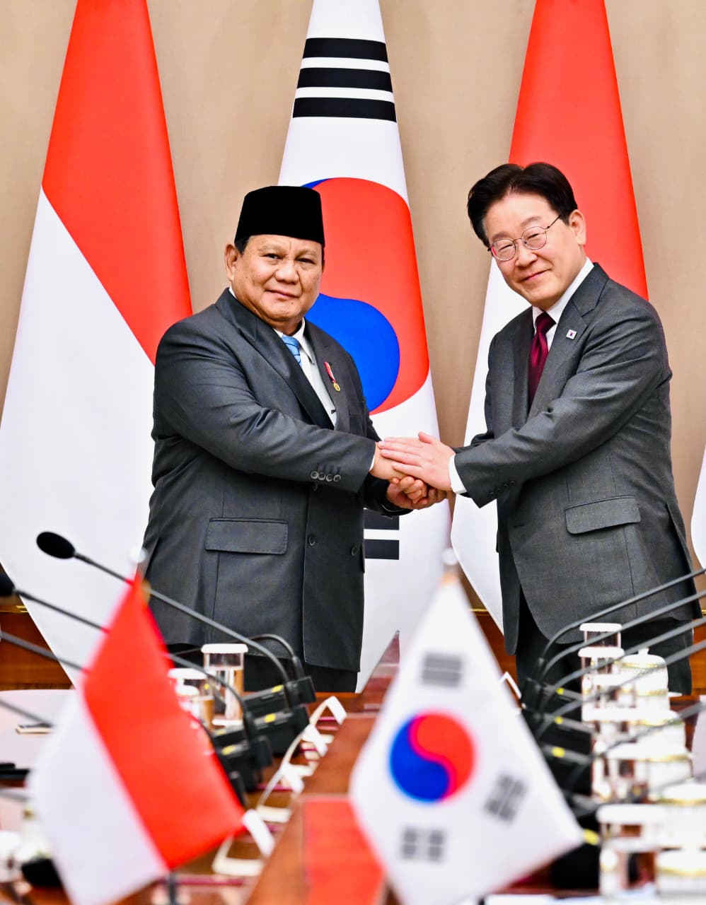 Presiden Republik Korea Lee Jae Myung. (BeritaNasional/Setpres)