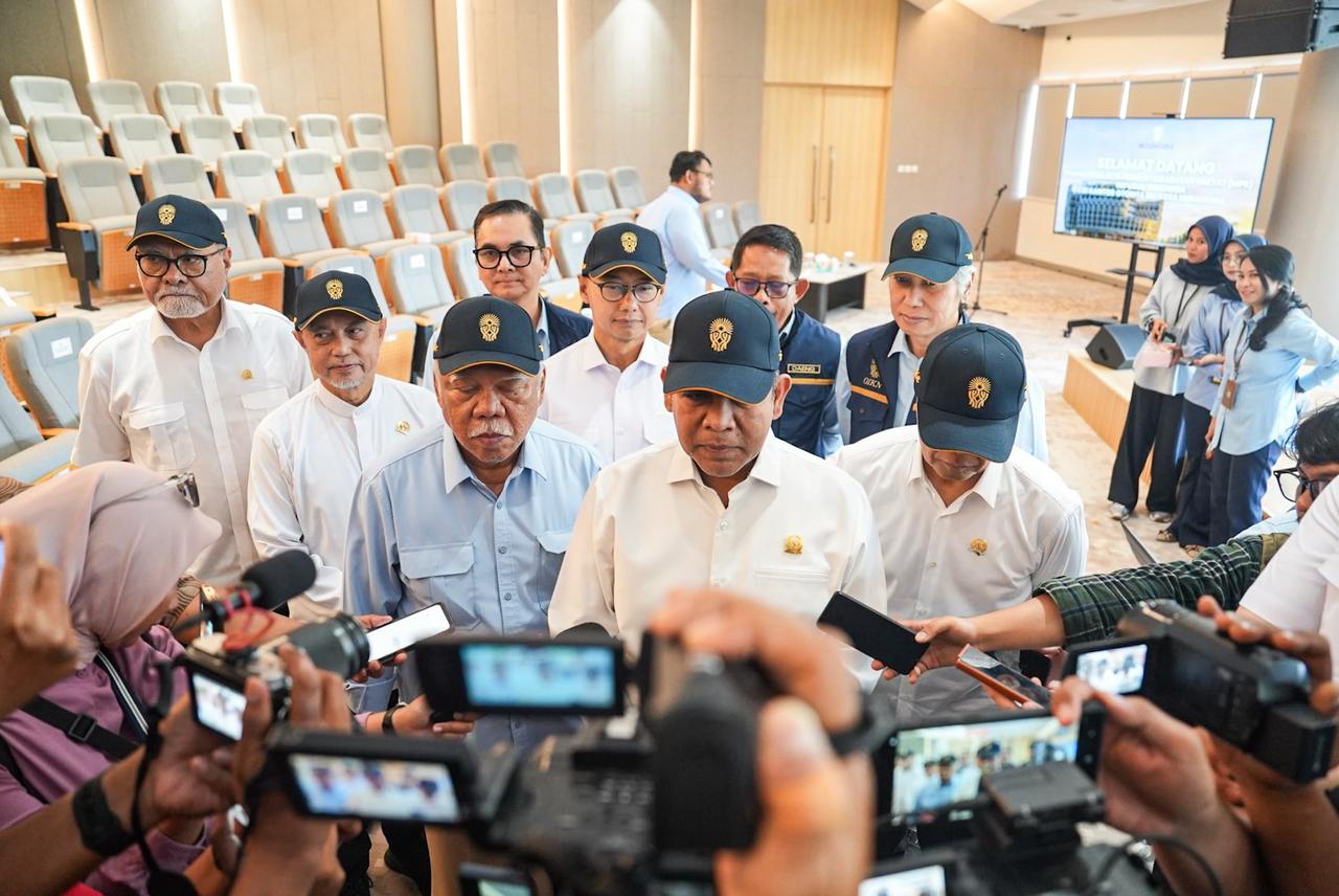 Ketua MPR RI Ahmad Muzani mengunjungi Ibu Kota Nusantara (IKN) di Kalimantan Timur. (Foto/istimewa)