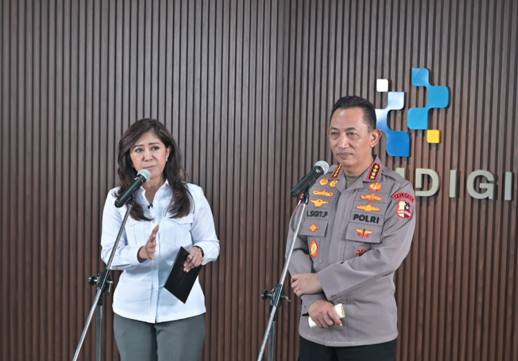 Komdigi dan Polri perkuat penindakan kejahatan siber. (Foto/doc. Komdigi)