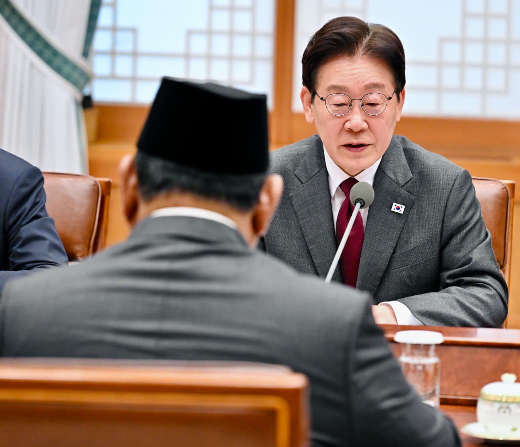 Presiden Republik Korea Lee Jae Myung. (BeritaNasional/Setpres)