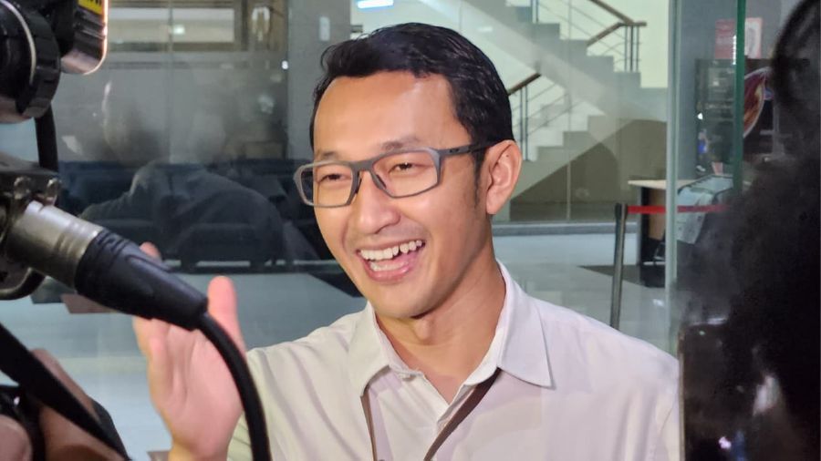 Juru Bicara KPK, Budi Prasetyo. (BeritaNasional/Panji Septo)