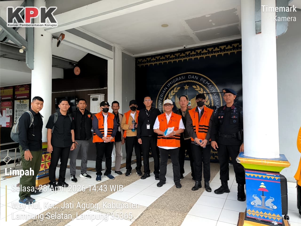 Empat tahanan KPK. (Foto/Dok KPK)