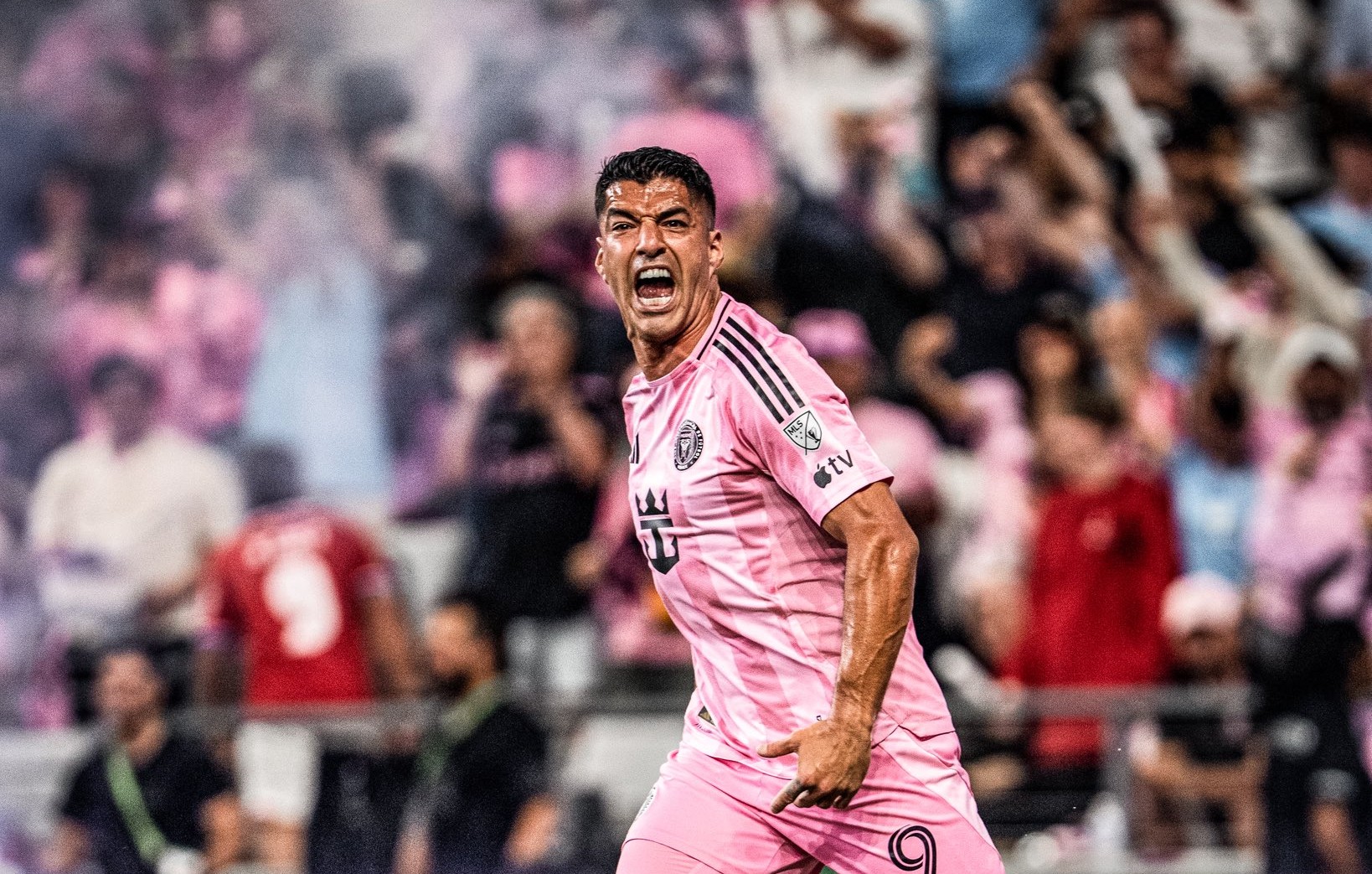 Luis Suarez, pesepak bola asal Uruguay yang memperkuat Inter Miami. (Foto/X Luis Suarez)