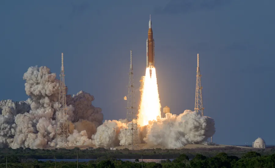 Misi Artemis II NASA meluncur. (Foto/Dokumentasi NASA)