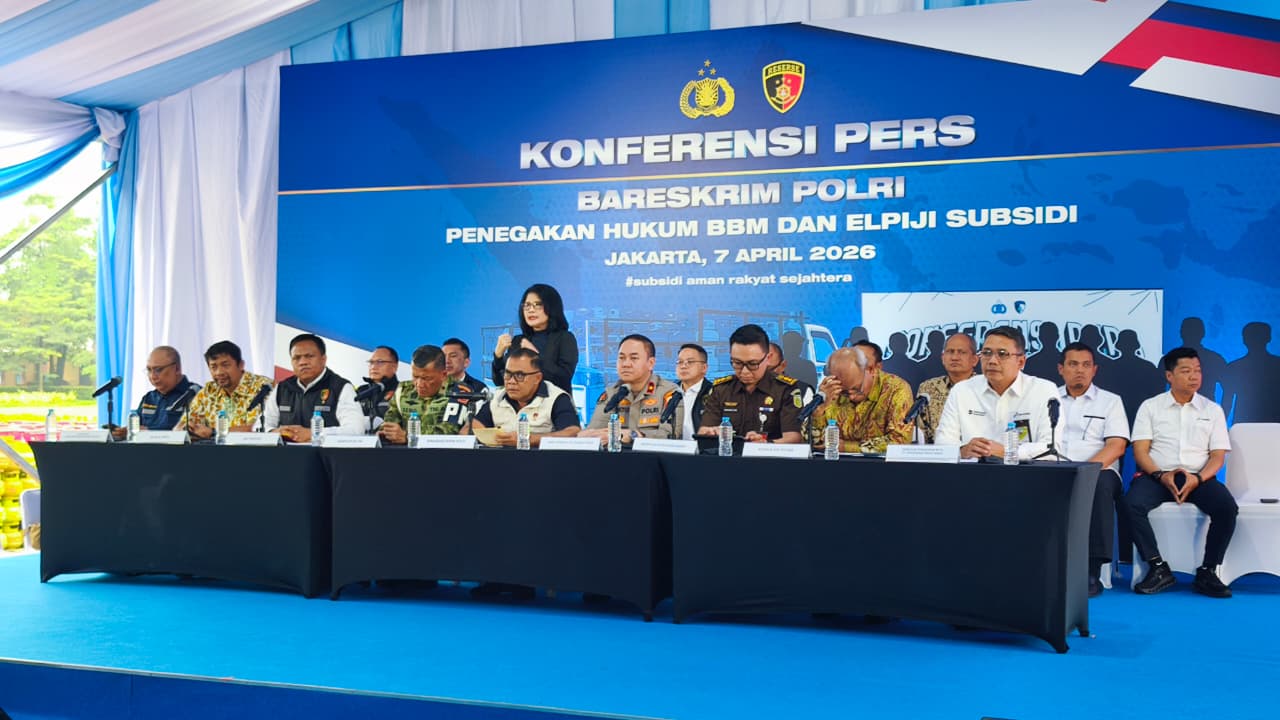 Bareskrim Polri berhasil mengungkap modus penyalahgunaan BBM-LPG . (Foto/istimewa)