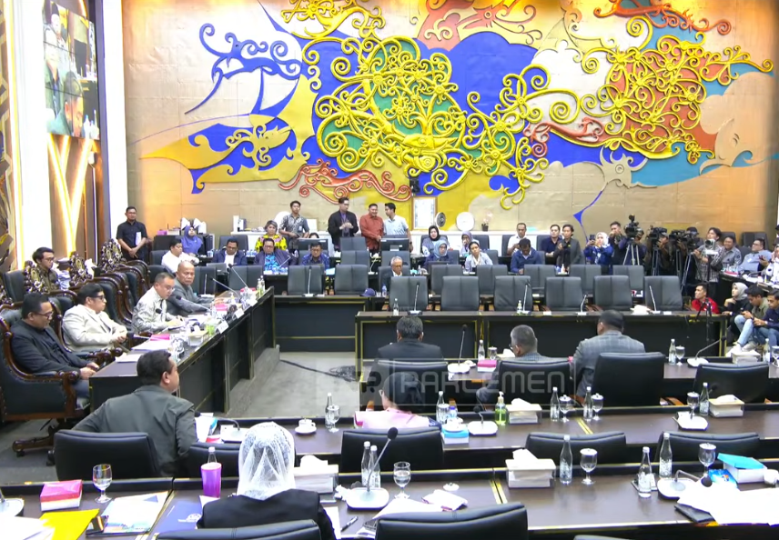 UU PPRT disahkan di Kompleks Parlemen, Senayan, Jakarta, (BeritaNasional/Ahda)