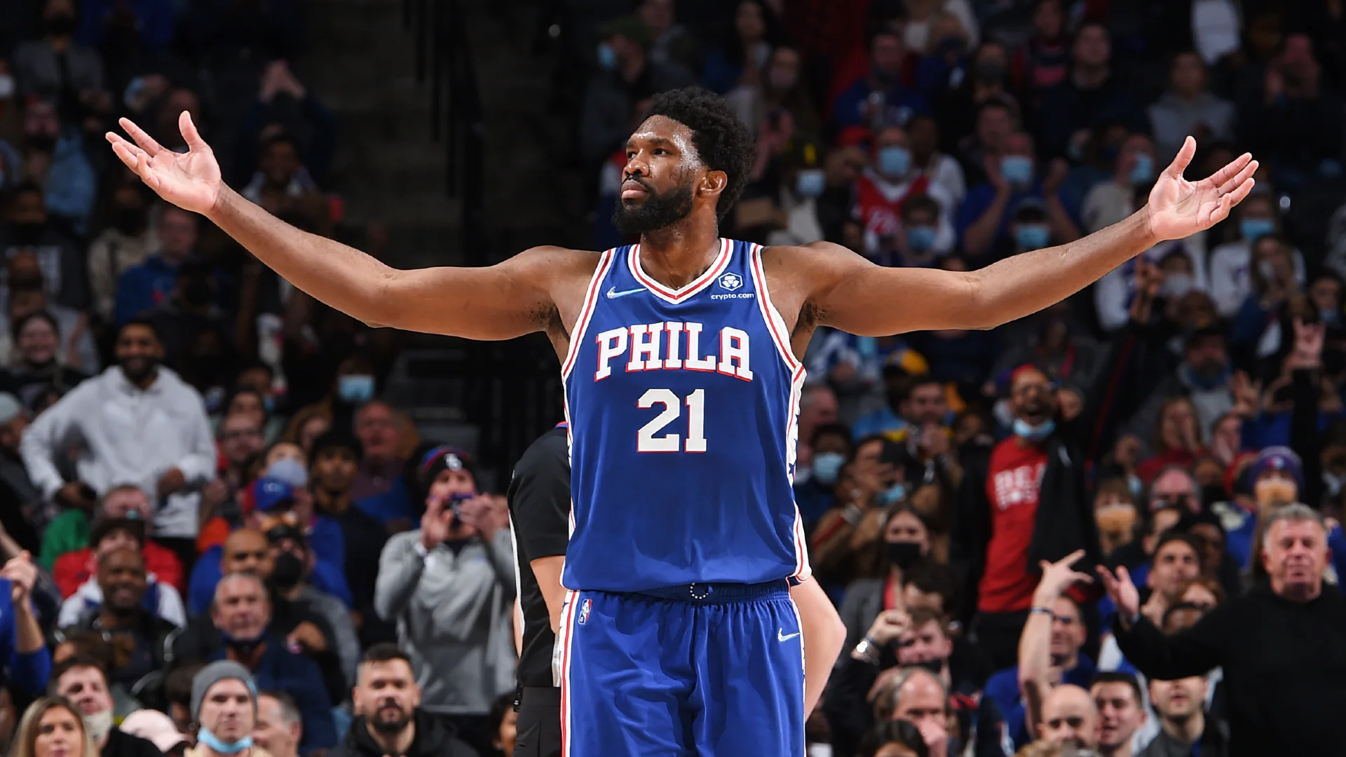 Pebasket 76ers Joel Embiid. (Foto/NBA)