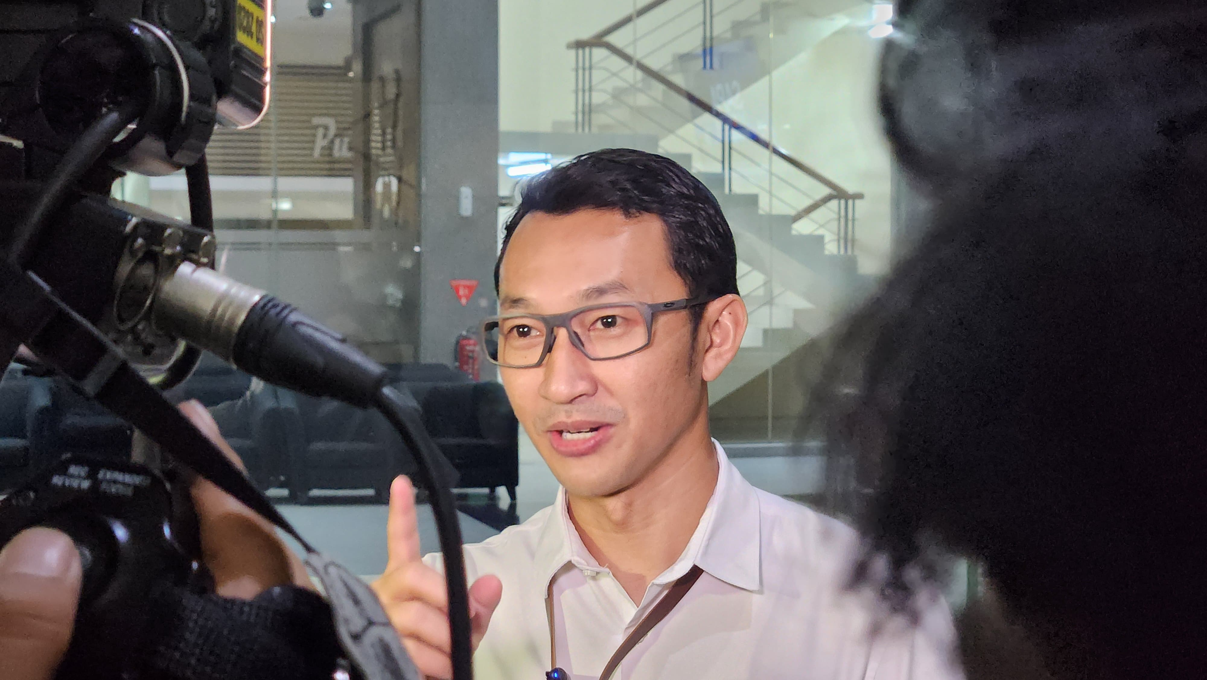 Juru Bicara KPK Budi Prasetyo. (Beritanasional/Panji)
