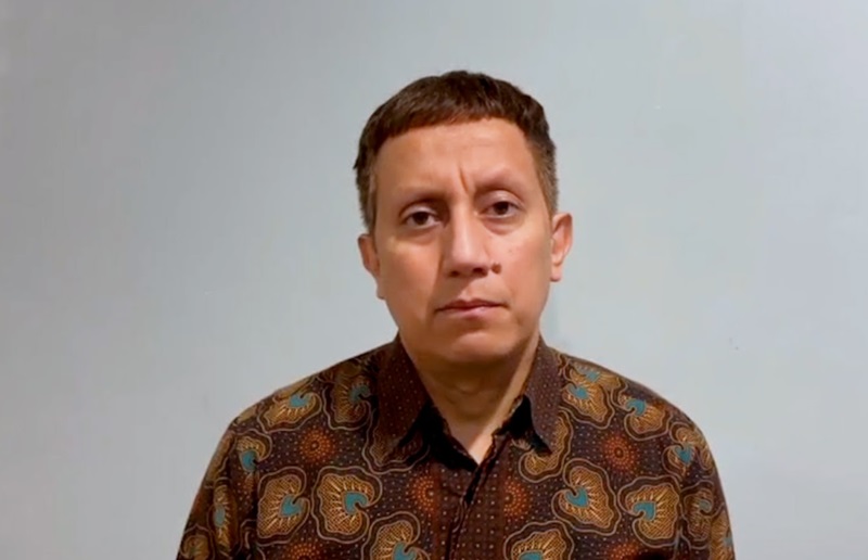 Juru Bicara Kementerian Luar Negeri Vahd Nabyl Achmad Mulachela (Beritanasional/Lydia)
