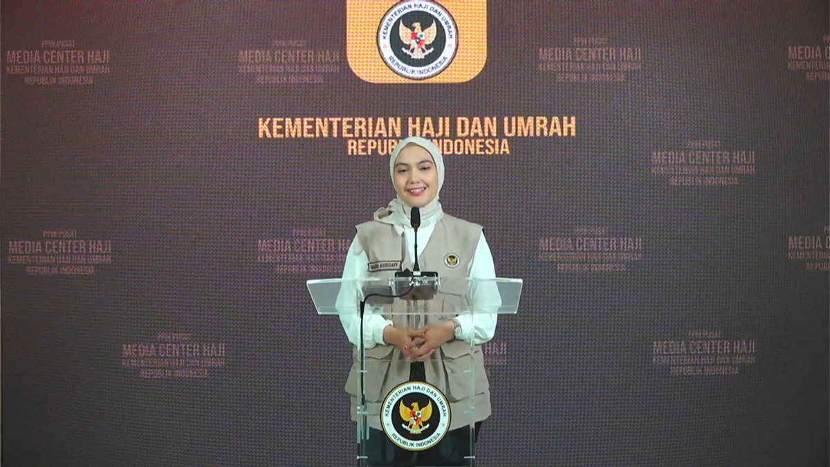 Juru Bicara Kementerian Haji dan Umrah, Maria Assegaf. (Foto/Badan Komunikasi Pemerintah RI)