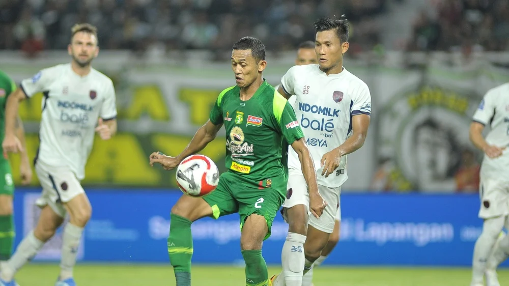 Persebaya Surabaya di Super League. (Foto/ileague.id)
