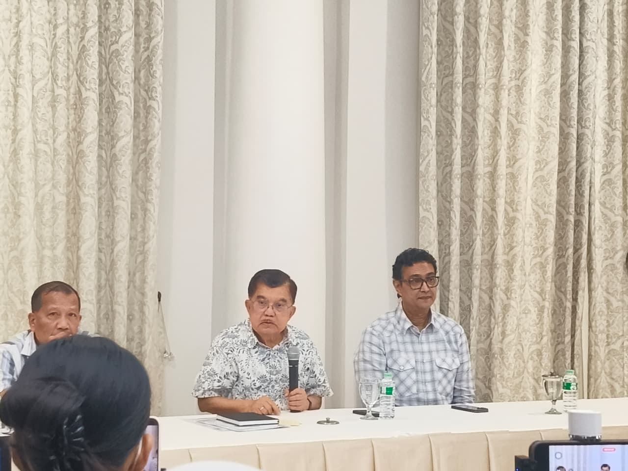 Wakil Presiden ke-10 dan ke-12 RI, Jusuf Kalla (JK) (BeritaNasional/Bachtiar)