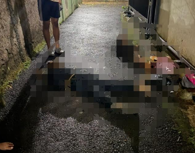 Dua PRT di Benhil Jakarta Pusat terjun dari lantai 4. (BeritaNasional/Bachtiarudin)