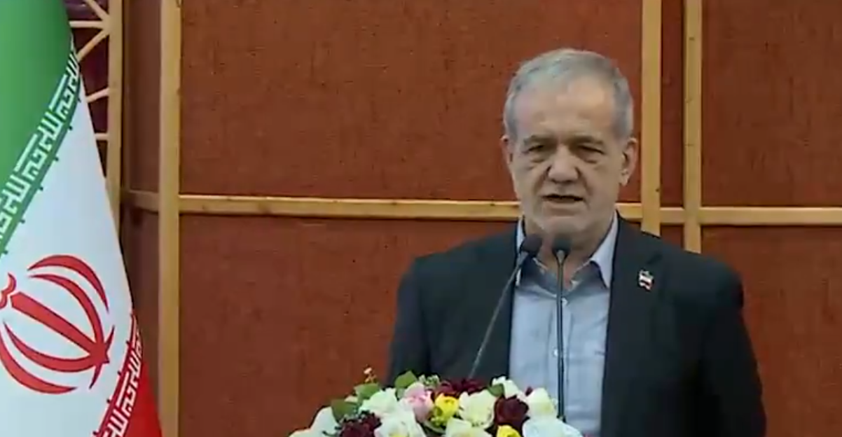Presiden Iran Masoud Pezeshkian. (Foto/X@drpezeshkian)