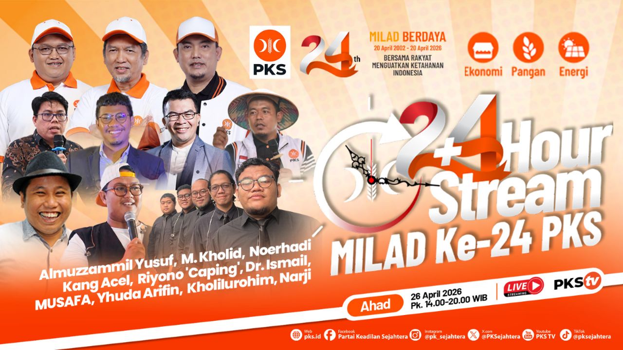Puncak Milda PKS Hour Stream. (BeritaNasional/istimewa)