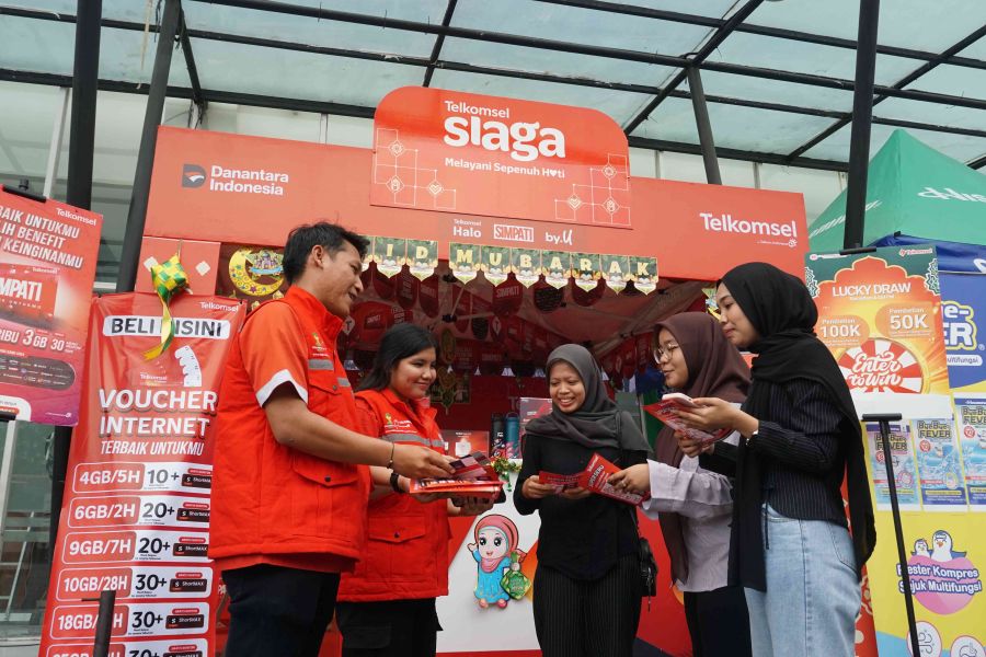 Telkomsel dalam program Ramadan dan Idul Fitri 1447 H (RAFI 2026). (BeritaNasional/doc. Tsel)