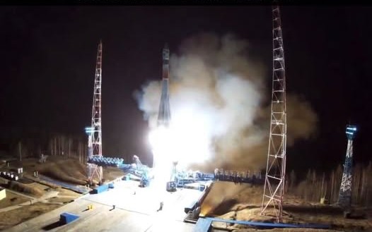 Roket Soyuz-2.1b milik Rusia. (BeritaNasional/FB Space Frontpage)