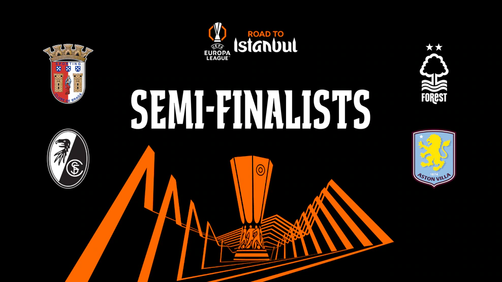 Semifinal Liga Eropa 2025/26: Braga vs Freiburg, Nottingham Forest Tantang Aston Villa. (Foto/uefa.com)