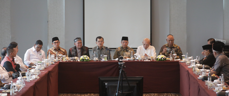 Tokoh penting Deklrasi Malino bertemu JK di Jakarta. (BeritaNasional/istimewa)