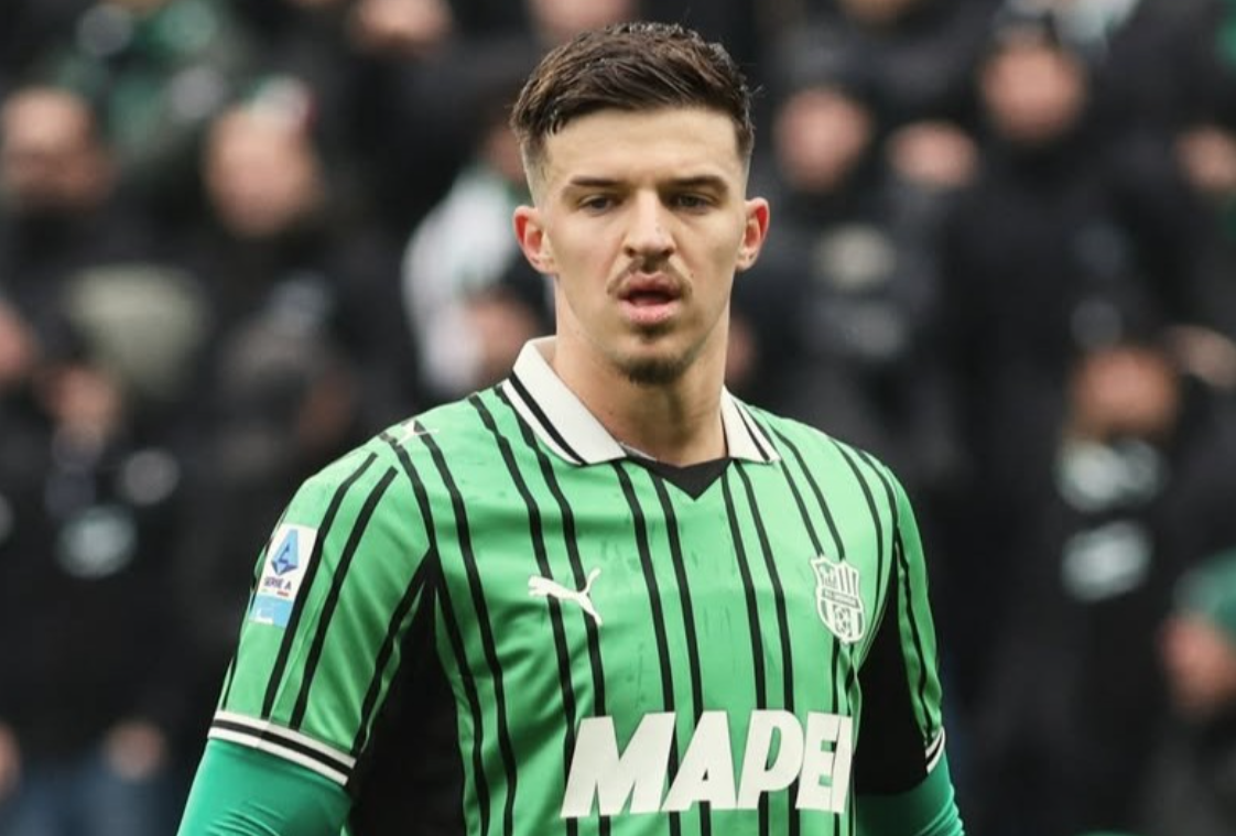 Bek Sassuolo Tarik Muharemovic. (Foto/doc. Sassuolo)