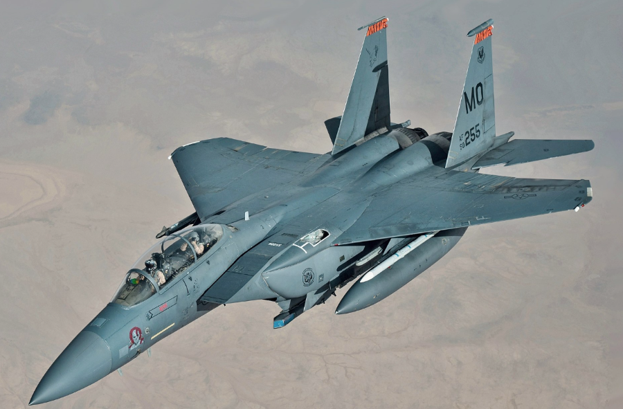 Jet tempur F-15E Strike Eagle. (Foto/doc. U.S. Air Force)