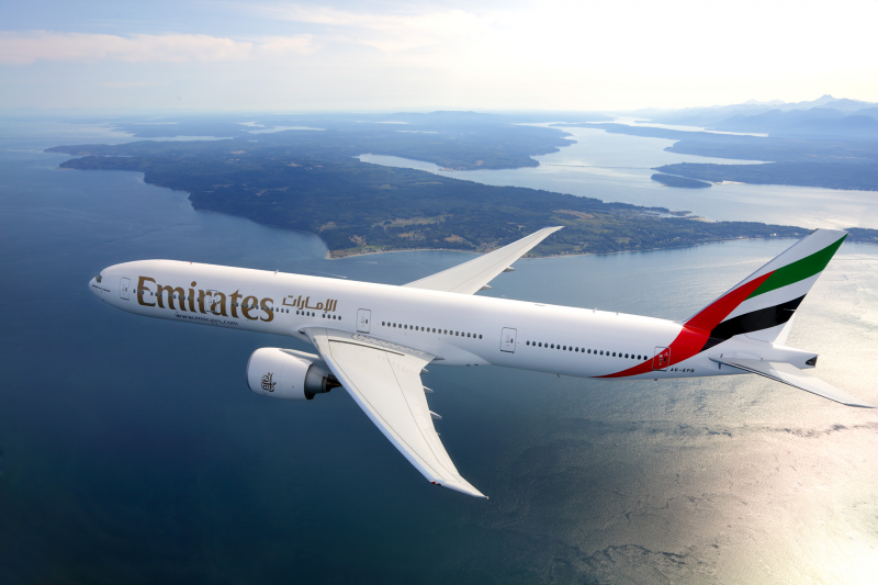 Pesawat Emirates. (Foto/emirates.com)
