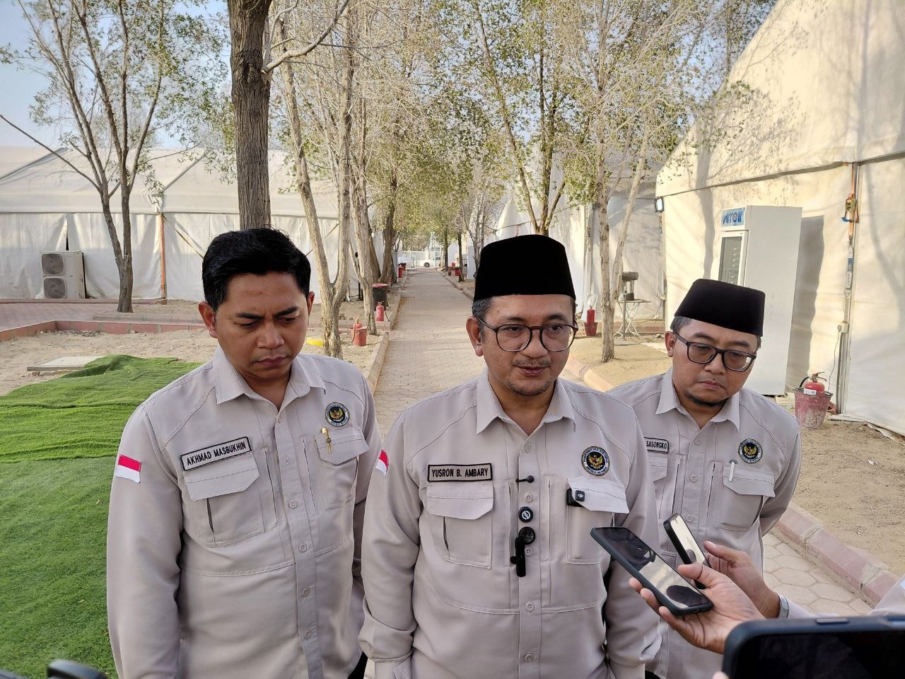 Konsul Jenderal RI Jeddah, Yusron B. Ambary. (foto/Kemenhaj)