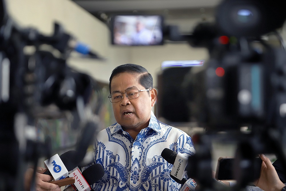 Wakil Ketua Umum Partai Golkar Idrus Marham . (BeritaNasional/Elvis)