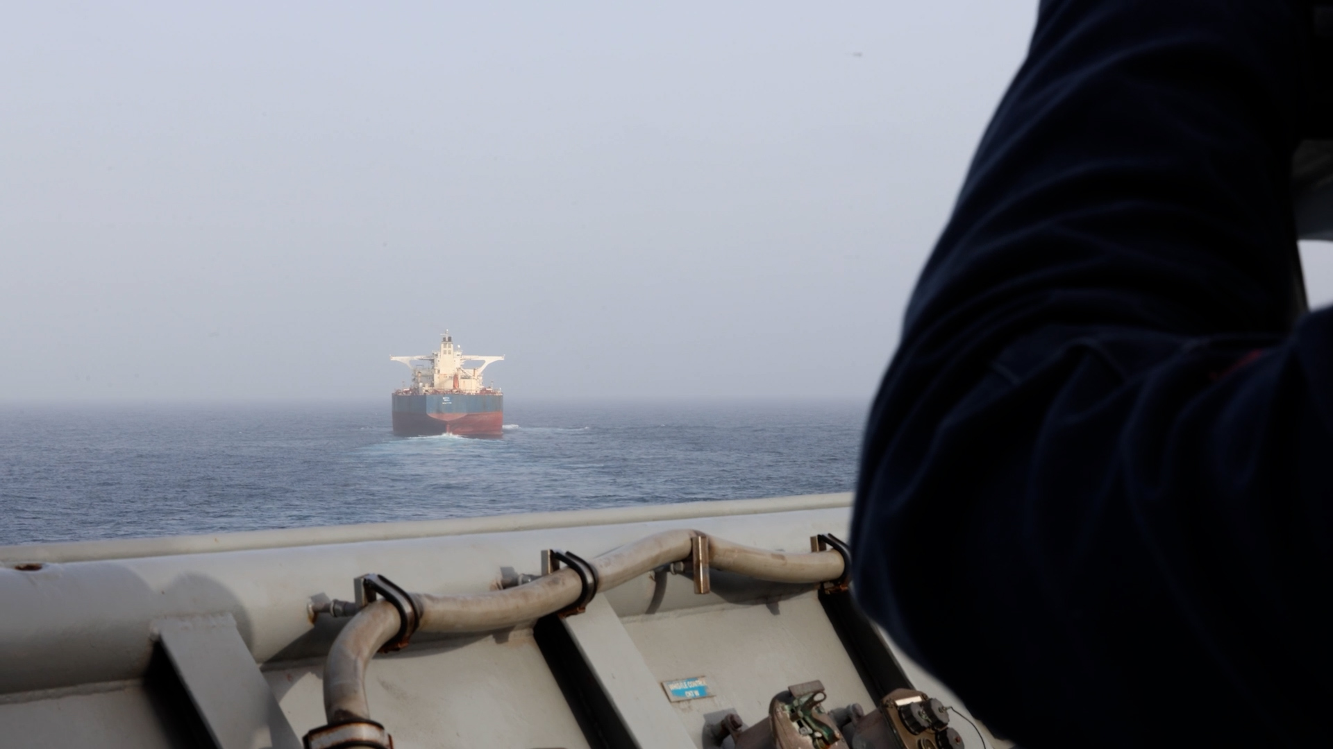 Ilustrasi serangan AS ke Iran. (Foto/X @CENTCOM)
