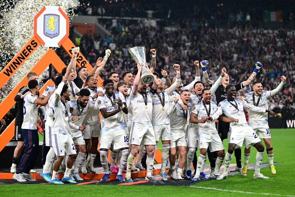 Aston Villa sukses mengakhiri penantian panjang trofi Eropa setelah menjuarai Liga Europa UEFA 2026. (Foto/uefa.com)