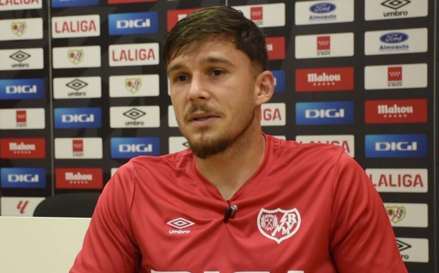 Pemain bertahan Rayo Vallecano, Andrei Ratiu. (Foto/doc. Vallecano)