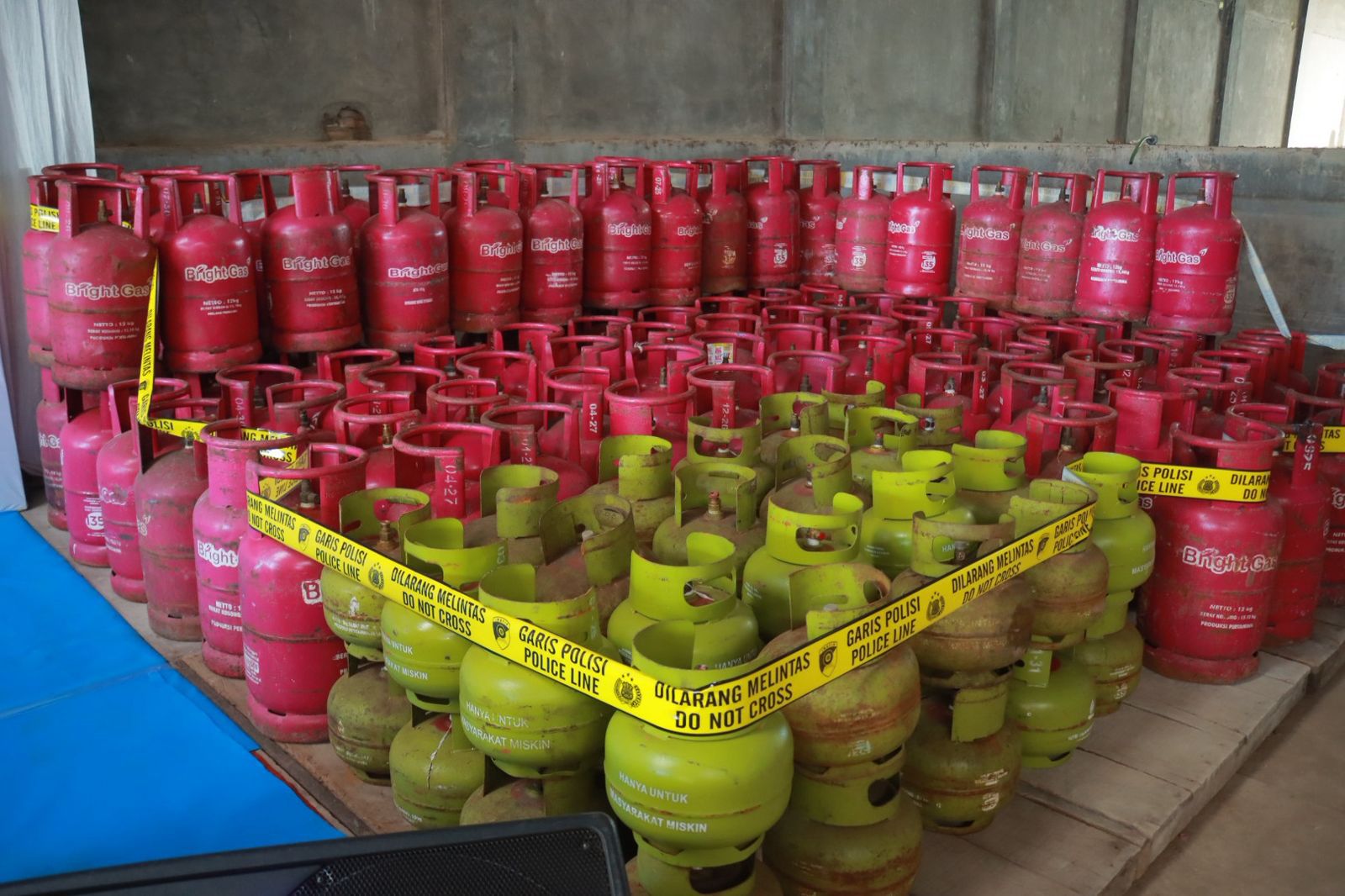 Bareskrim Ungkap Mafia LPG Subsidi di Klaten. (Foto/istimewa)