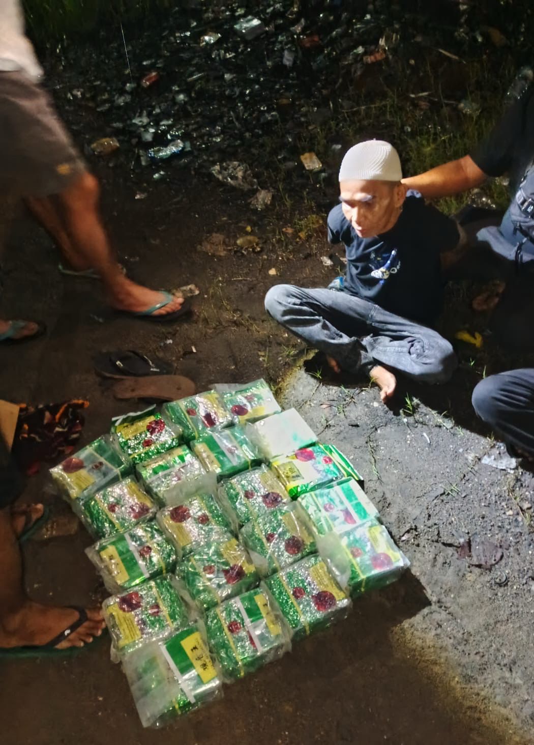 Bareskrim menggagalkan penyelundupan sabu-sabu di Riau. (Foto/Ist)