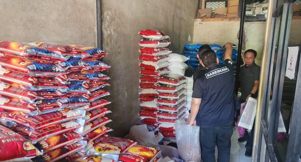 Dittipideksus Bareskrim Polri mengusut beras premium yang tidak berstandar mutu. (Foto/Ist)