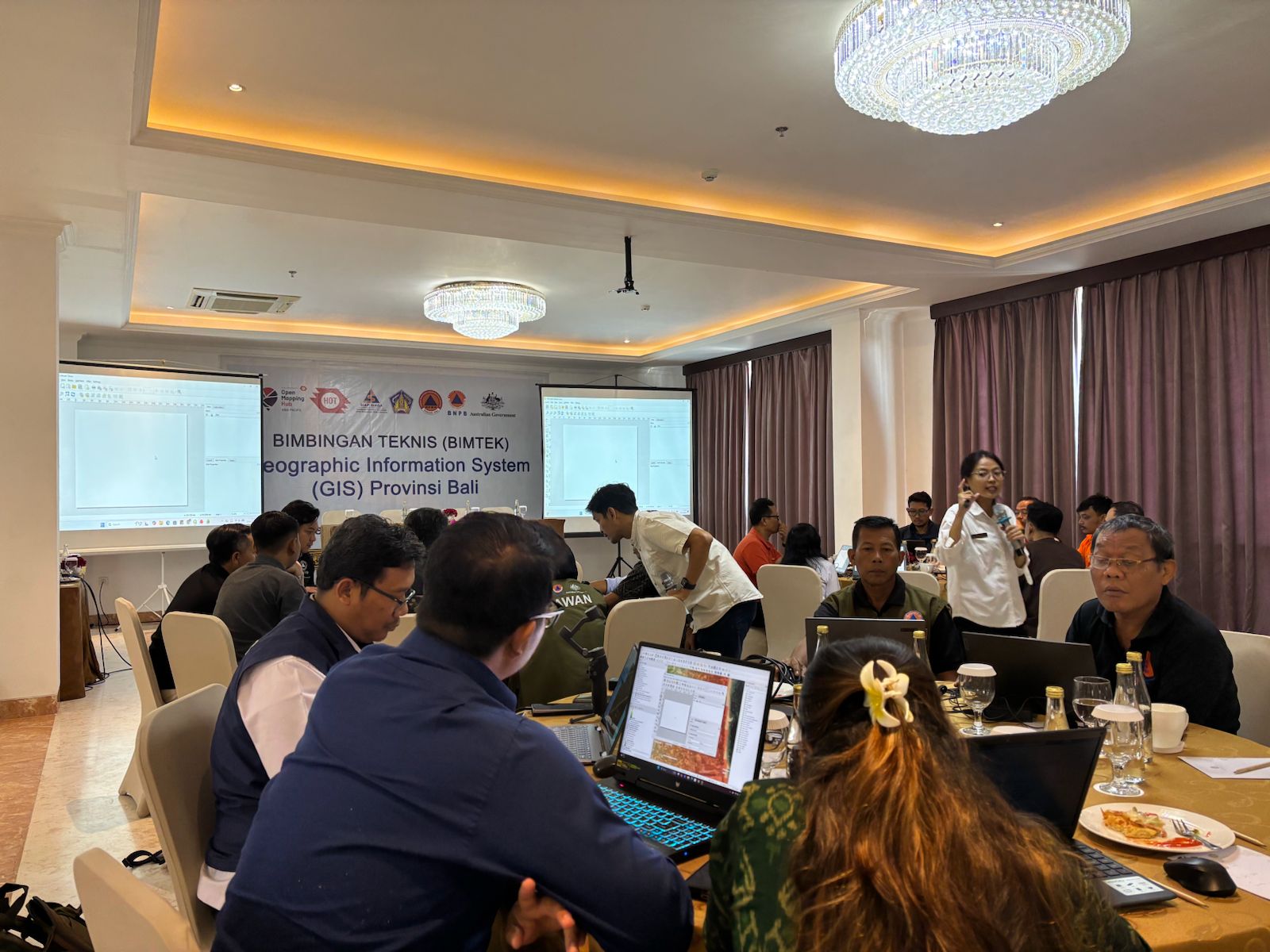 BPBD Bali Gelar Bimtek GIS untuk Perkuat Resiliensi Daerah. (Foto/istimewa)